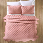 AVERO™ Rose Chambray Quilt, King - AVERO™