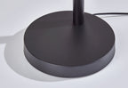 AVERO™ 82 in Matte Black 3-Light Arc Floor Lamp with Adjustable Shades - AVERO™