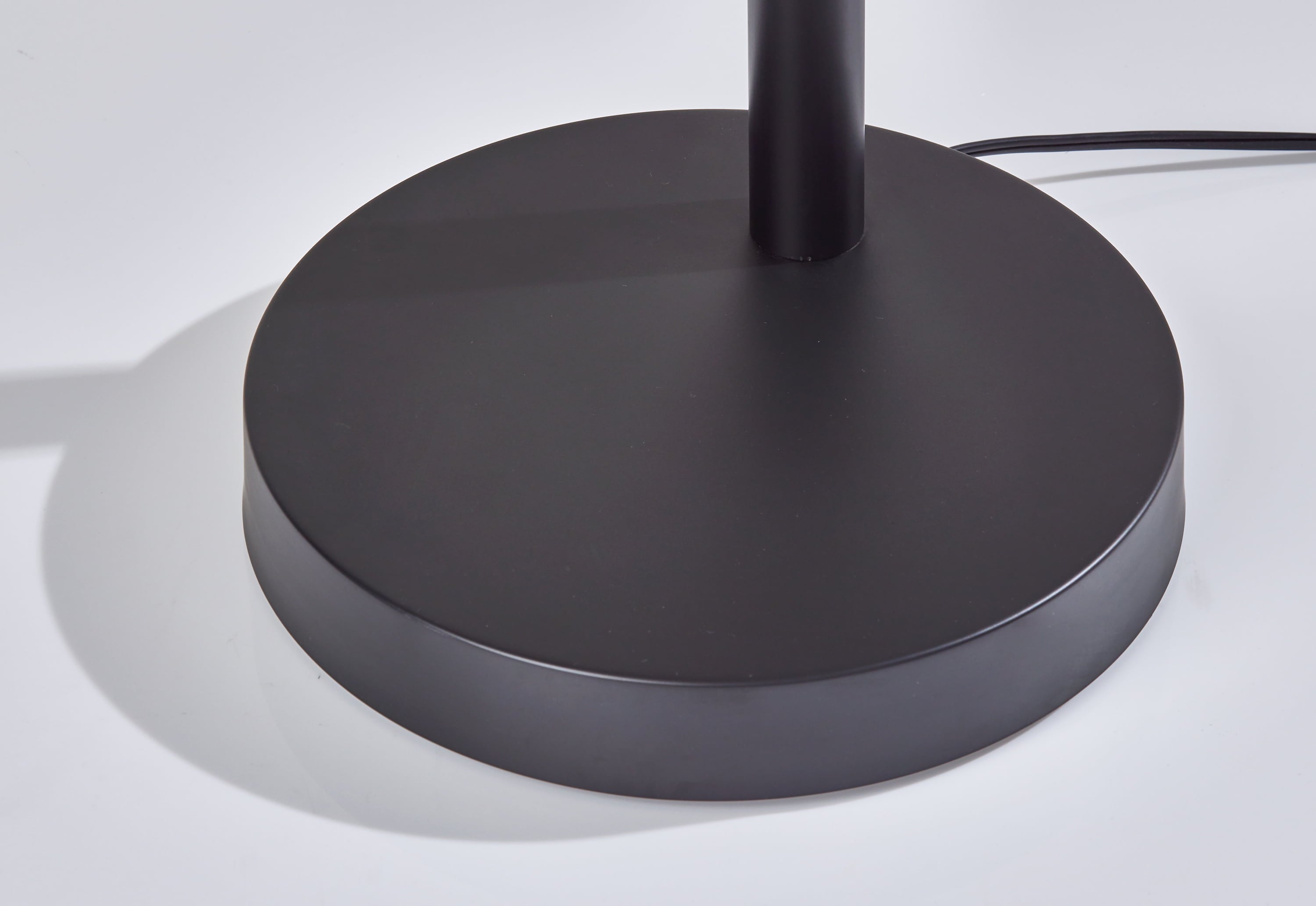 AVERO™ 82 in Matte Black 3-Light Arc Floor Lamp with Adjustable Shades - AVERO™